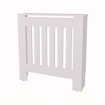 White Radiator Cover With Storage