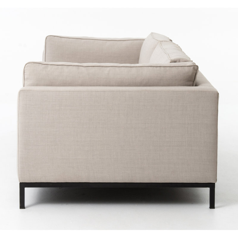 Grammercy Sofa, Beige Polyester Blend