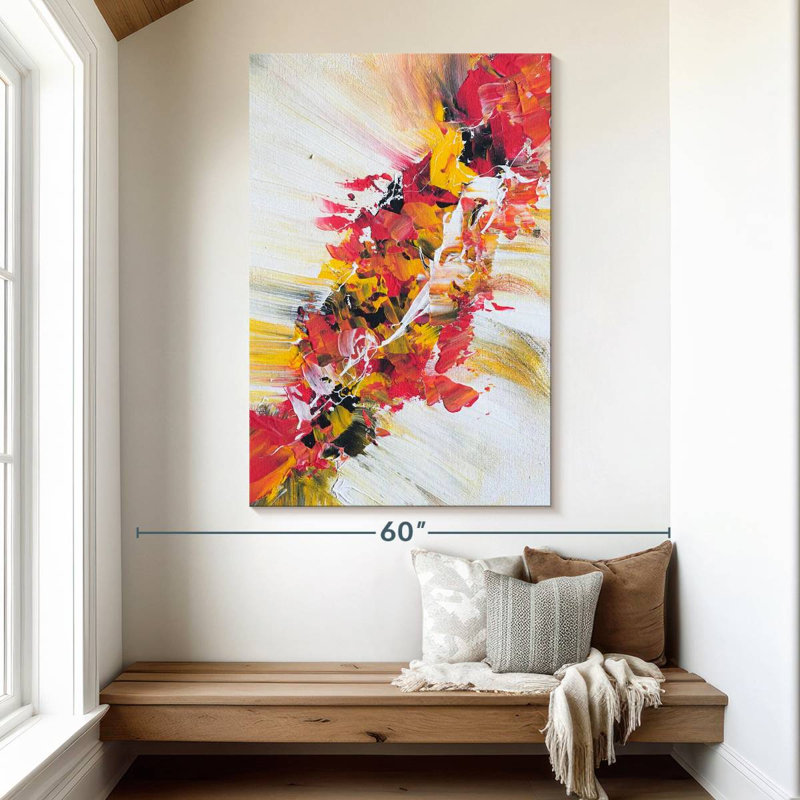 Avery Cryptic Abstract, 51" H x 34" W