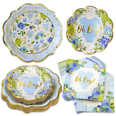Ensemble de vaisselle Baby Shower Party