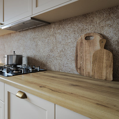 Natural Terrain Aluminium Kitchen Splashback