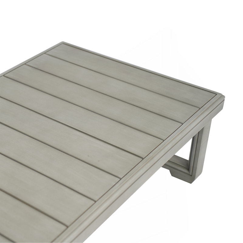 Table basse Westchester, Gris clair
