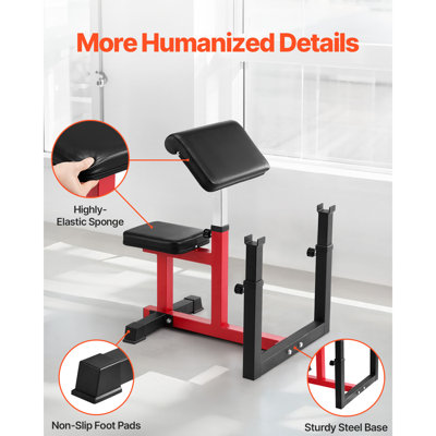 Machine à biceps réglable Preacher Curl Bench
