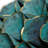 Retro Handmade Floral & Botanic Wall Decor on Metal, 23.6" Distressed Green Round Wall Accent for Bedroom, Living Room, Entryway