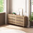 51.18" Wide Rattan Storage Dresser 6 Drawer Dresser Boho Dresser Rattan Dresser-111077643-113652794-119021716
