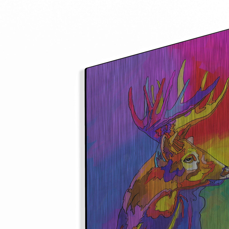 «Pop Art Deer 1» par Howie Green, H 24 po x l 24 po