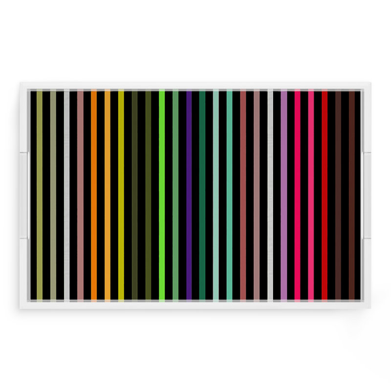 Plateau décoratif rectangulaire Spectrum of Reality