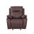 Edder 36.8'' Wide Modern Upholstered Manual Recliner Sofa-363550201