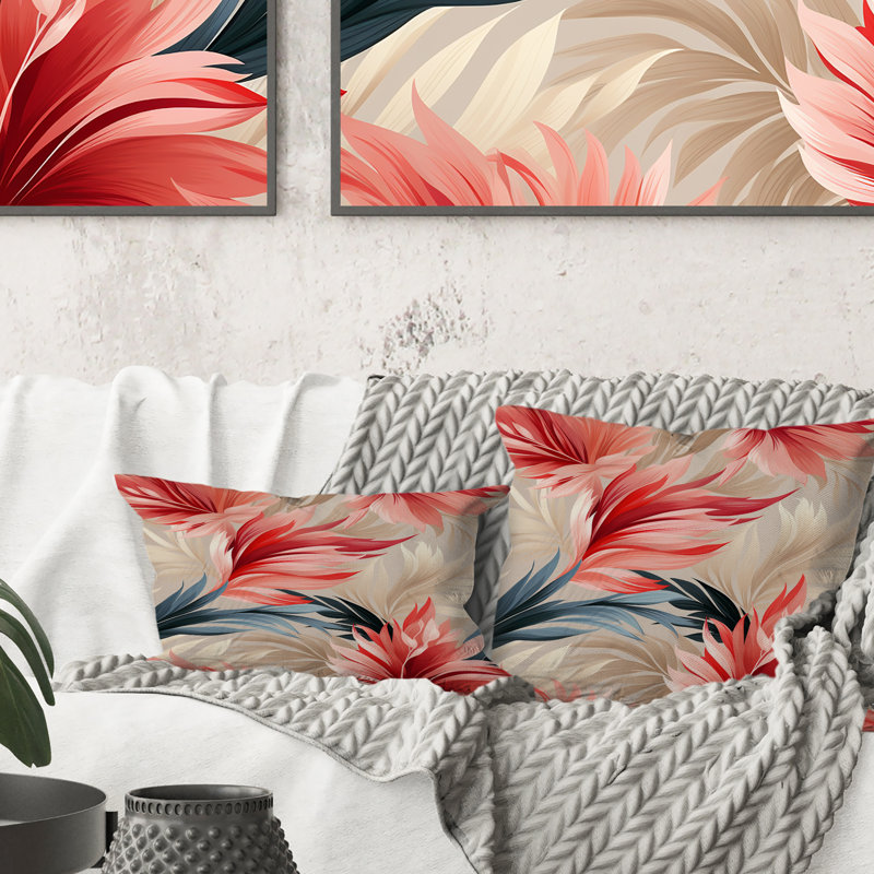Coussin tropical en polyester Tropical Whisper