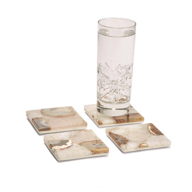 Square 4 Piece Coaster Set