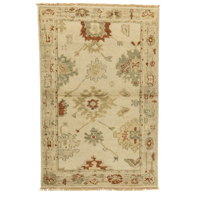 Ashkabad Wool Geometric Indoor Rug