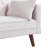 Modern Ivory 84" Sleeper Sofa with Convertible Function-1650724609