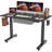 Daejha Adjustable Metal Base Standing Desk-855172441