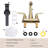 Centerset 2-handle Bathroom Faucet with Drain Assembly-65123630