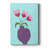 Modern Blooms I -Custom Wrapped Gallery Cavas