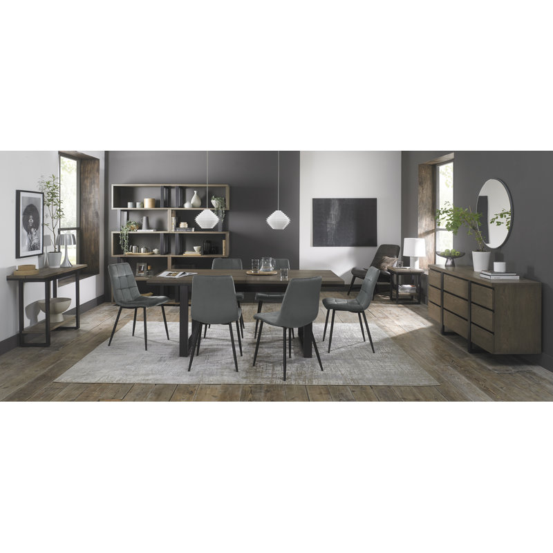 Padiham 6 - Person Extendable Dining Set, Grey