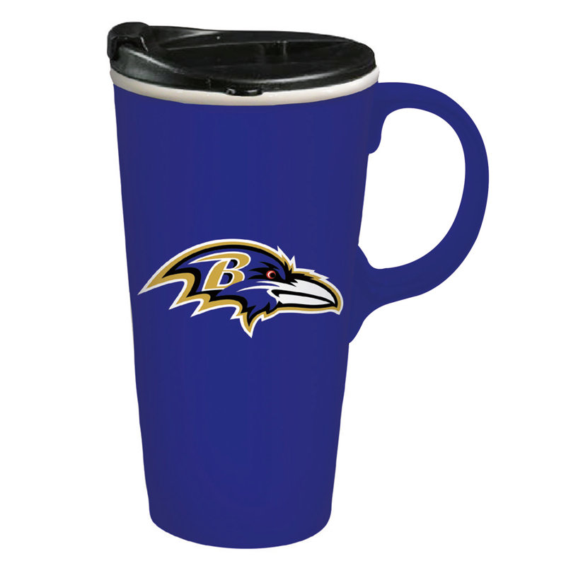 Tasse de voyage en céramique 17 oz NFL, Baltimore Ravens