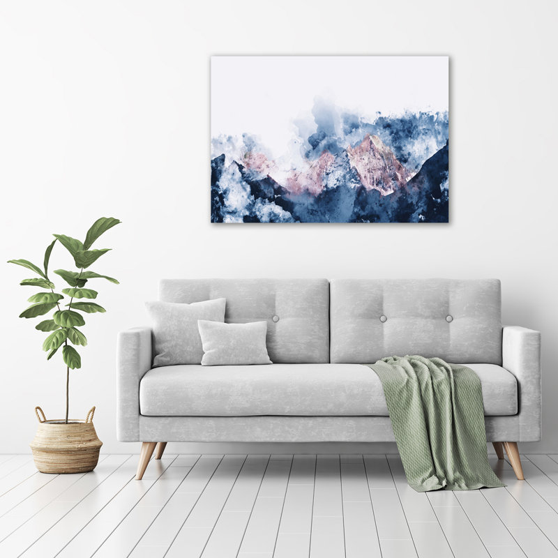 Mountain Range - Wrapped Canvas Print