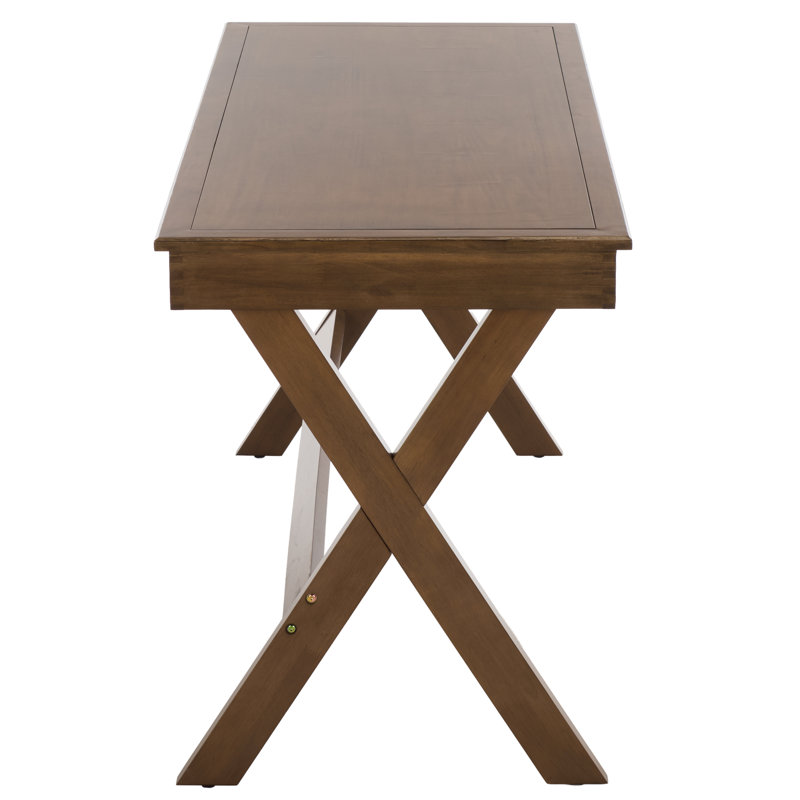 Bureau en bois à 2 tiroirs Alex