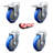 4-Piece Polyurethane Caster Set