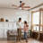 Ceiling Fans With Lights And Remote, 52 Inch Outdoor Ceiling Fan For Patios With Light 5 Solide Wood Blades Modern Ceiling Fan Noiseless Reversible DC Motor, Wood Fan For Farmhouse-910558749-910558751