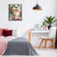 «Cheetah Tropical Leaf», art mural sur toile par Fab Funky-1907226403-1901155256