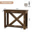 Console 41,3 po avec tablette de rangement pour petits espaces