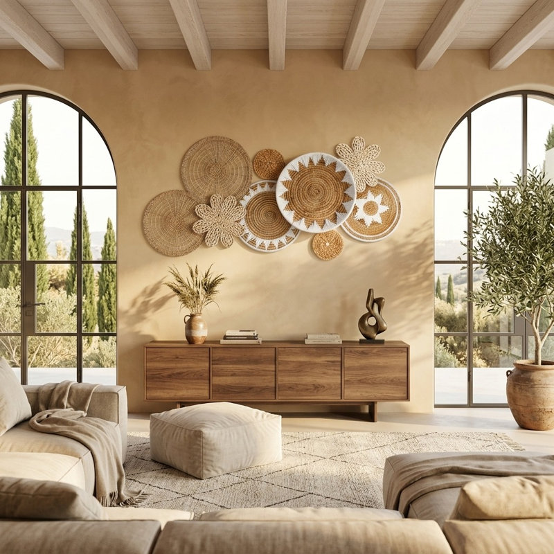 Wicker Wall Decor