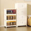 Armoire de rangement latérale large et pliante