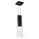 Tryst 1 - Light Single Rectangle Crystal LED Pendant With 3-CCT Color Temperature Selectable Switch (3000K-3500K-4000K)