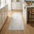 Jacub Performance Ornate Traditional Oriental Gray/Ivory Waterproof Rug-1394815503