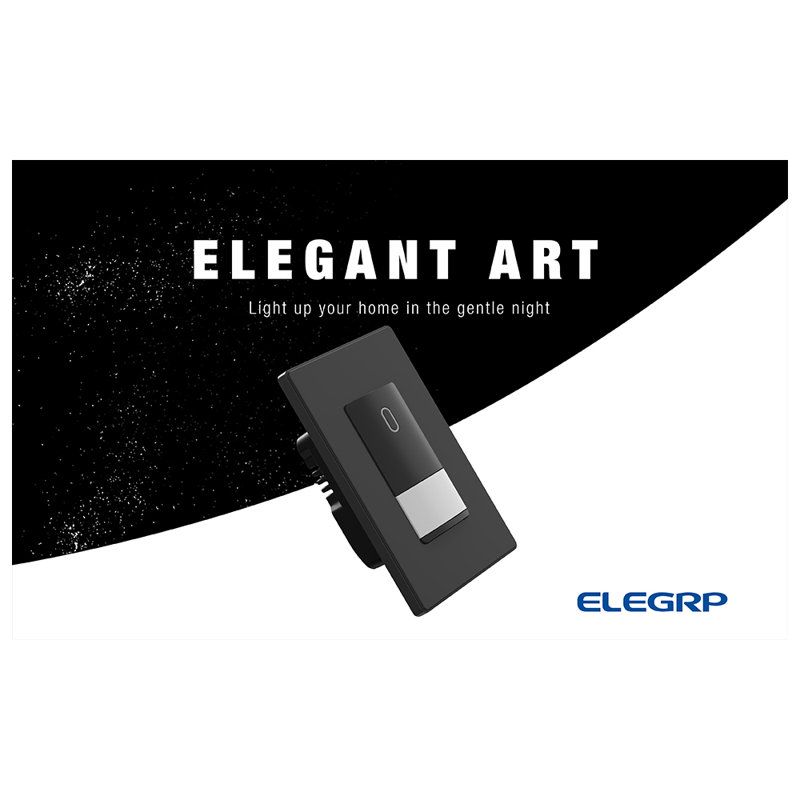 Détecteur de présence unipolaire 5 ampères, Noir