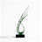 Luxury-Modern Transparent Resin Green Decorative Item