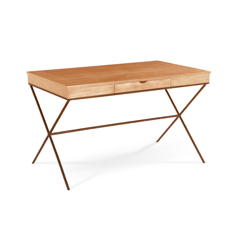 Abbott Writing Desk, Oil Rubbed Bronze, Clear Coat