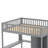 Gunjan Loft Bed with Bookshelf,Drawers,Desk,and Wardrobe-1069354025-1069354020