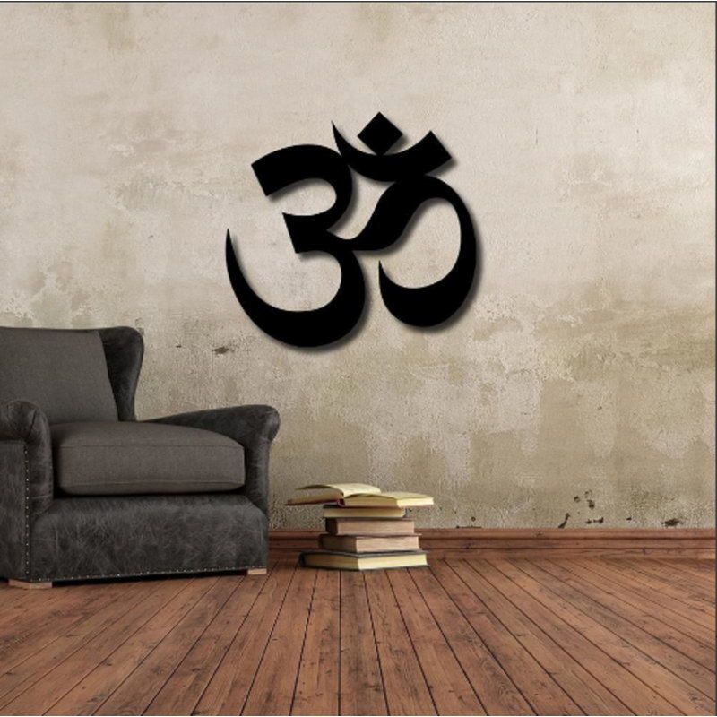 Abstract Wall Decor on Metal