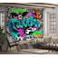 Murale Peel & Stick Street Art - Football Graffiti-1819133083