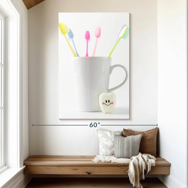 Alcaraz Toothbrush Mug, 51" H x 34" W