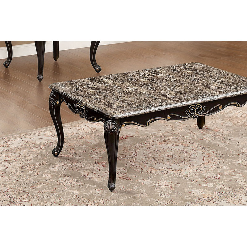 Ensemble de tables basses de style transitionnel 1X