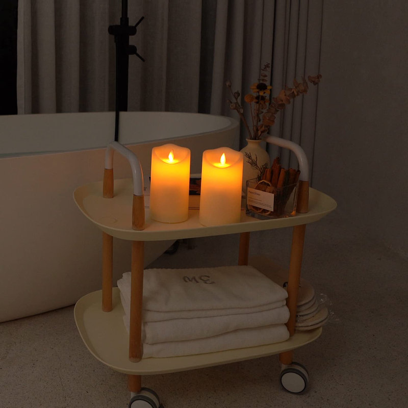 Unscented Flameless Pillar Candle
