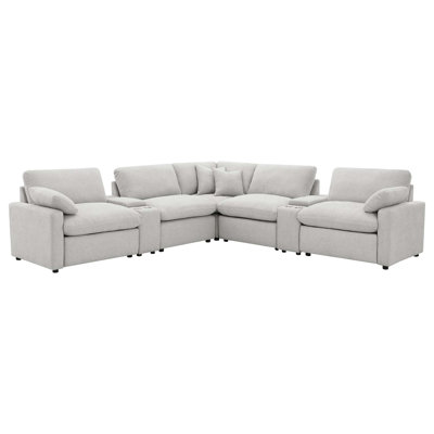 7-Piece Modular Power Reclining Sectional Sofa