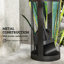 Charel Fireplace Tools Set with Basket, 5-Piece Fireside Companion Set