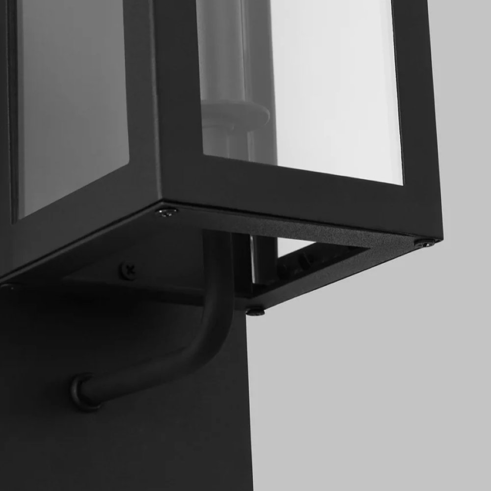 Single Light Outdoor Wall Light, 15.13" H x 5.38" W x 6.75" D