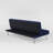 Serta Jameson 66.1" Tufted Convertible Sofa, Woven Polyester Fabric-94320196