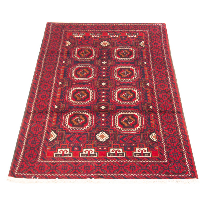Tapis unique en laine noué à la main 3 pi 7 po x 6 pi 6 po nouvel âge Darija
