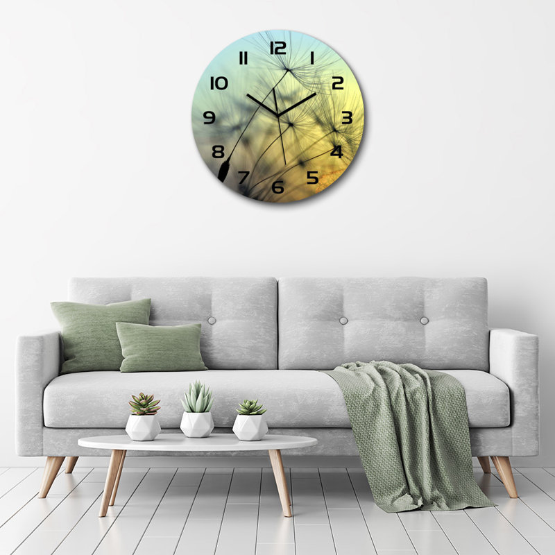 Jodey Glass Wall Clock