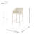 Bracha Upholstered Counter Stool-359993300