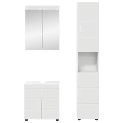 Vanity & Mirror Set