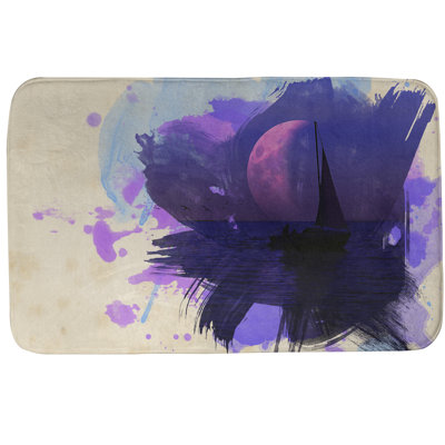 Kamps Memory Foam Non-Slip Bath Rug