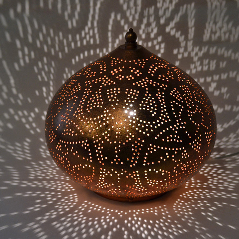 Chavira Metal Table Lamp, Copper